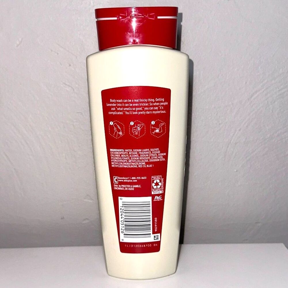 Old Spice Relax with Lavender Body Wash 18 oz NEW - Picture 2 of 2